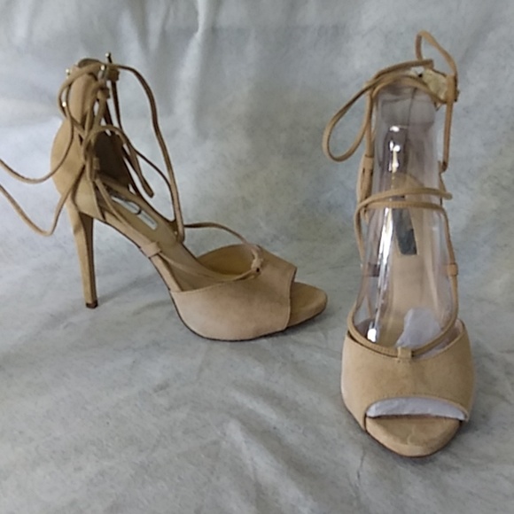 INC International Concepts Shoes - INC Sabba Peep - Toe Lace - Up Pumps 7M, A20